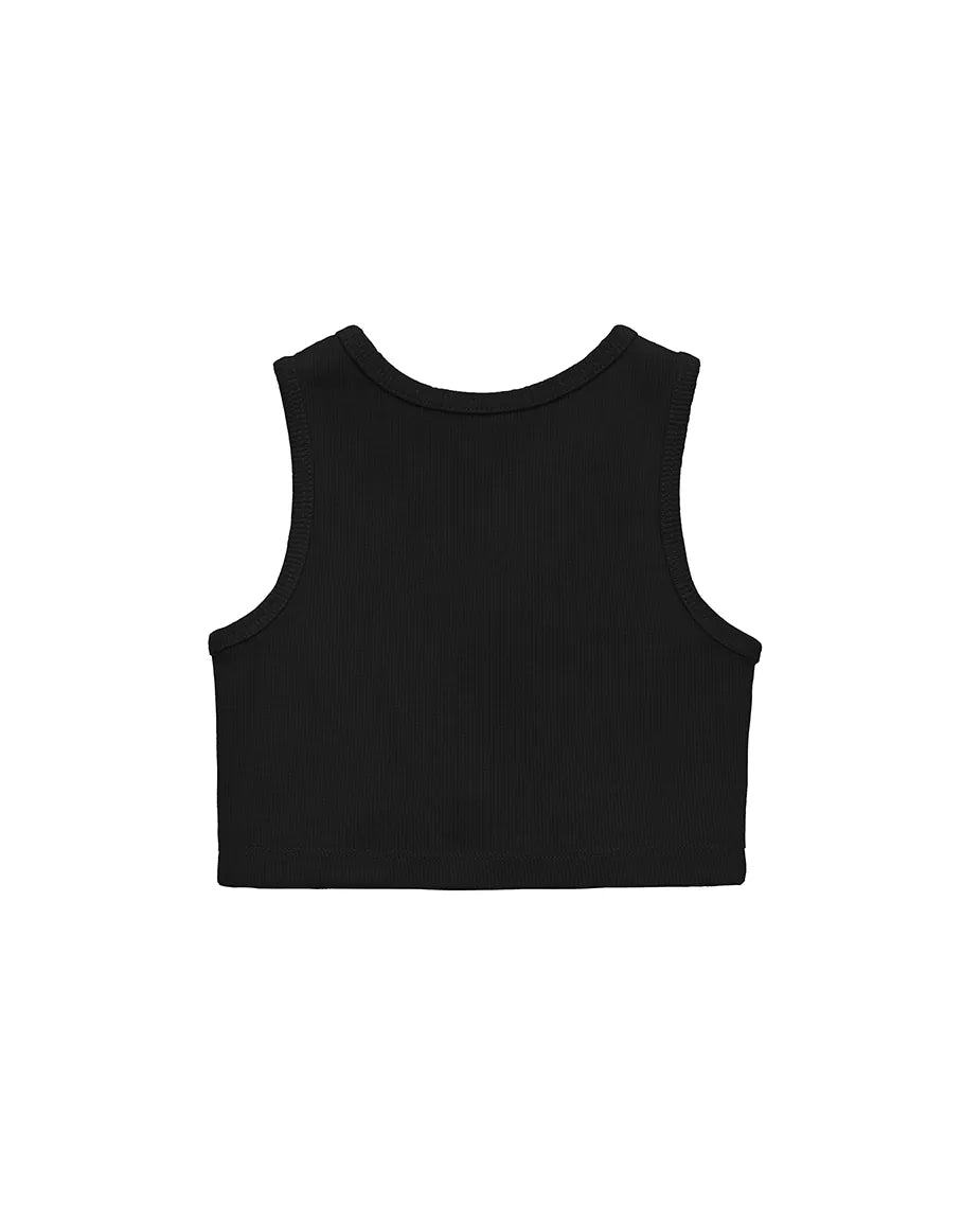 Girls 2-Pack Basic Cropped Tank Top
