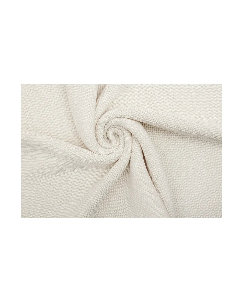 Baby Girl Cotton Knit Receiving Blanket