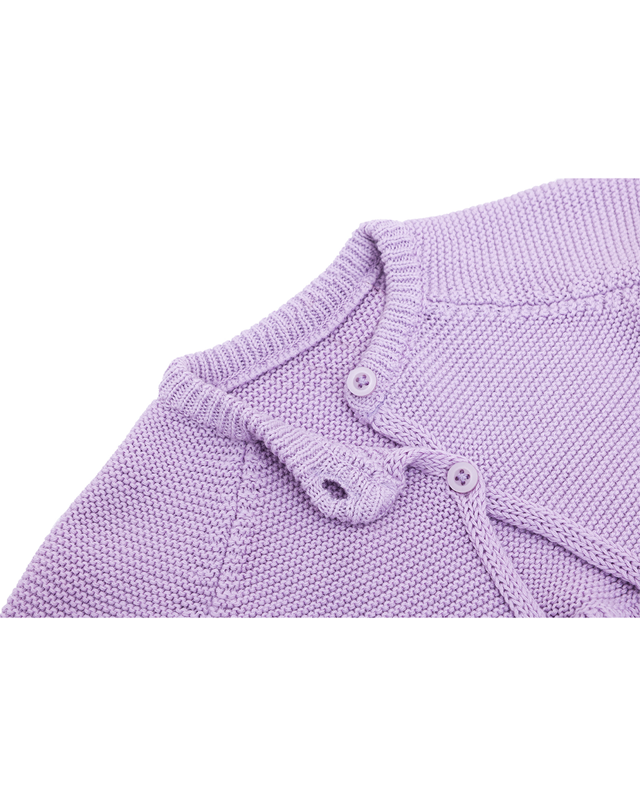 Baby Girls' Knit Long Sleeve Ruffled Cardigan Bolero Shrug
