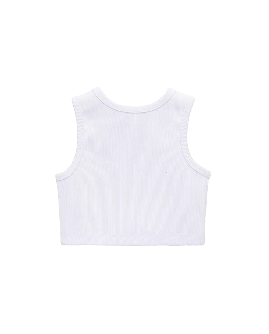 Girls 2-Pack Basic Cropped Tank Top