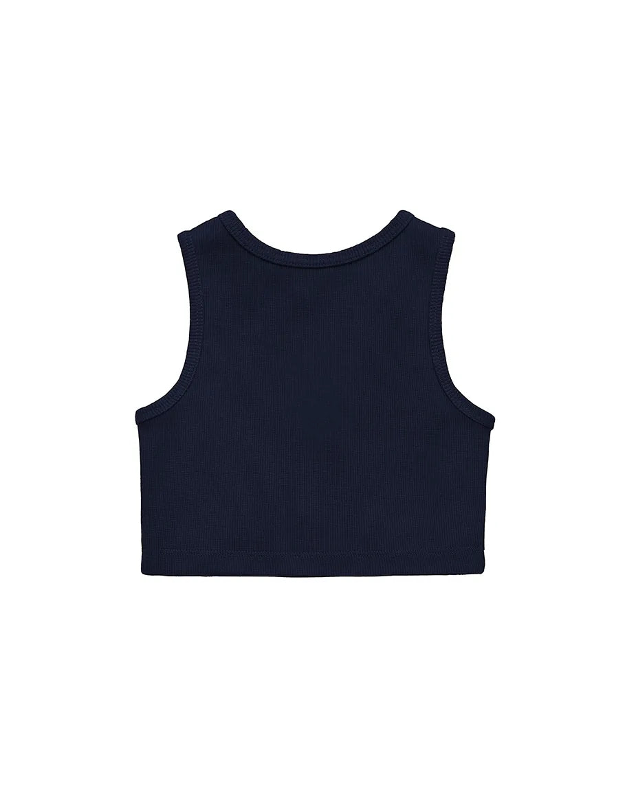 Girls 2-Pack Basic Cropped Tank Top