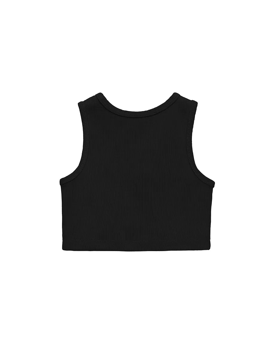 Girls 2-Pack Basic Cropped Tank Top