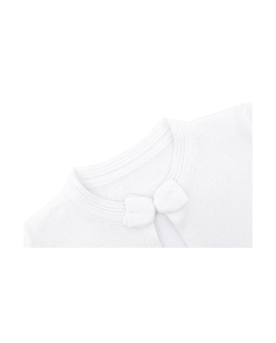 Baby Girls' Long Sleeve Bowknot Closure Bolero Cardigan