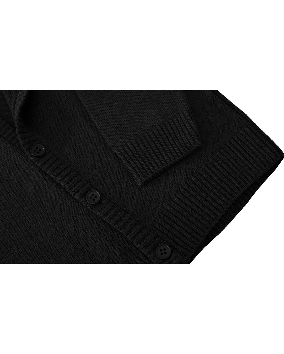 V-Neck Cardigan Sweater for Boys - Featuring Button Closure, Toddler to Youth