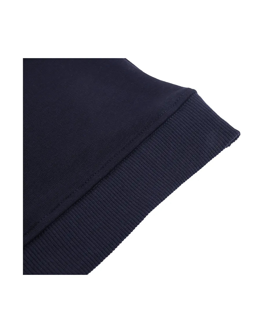 Boys Basic Crewneck Long Sleeve Cotton Sweatshirt