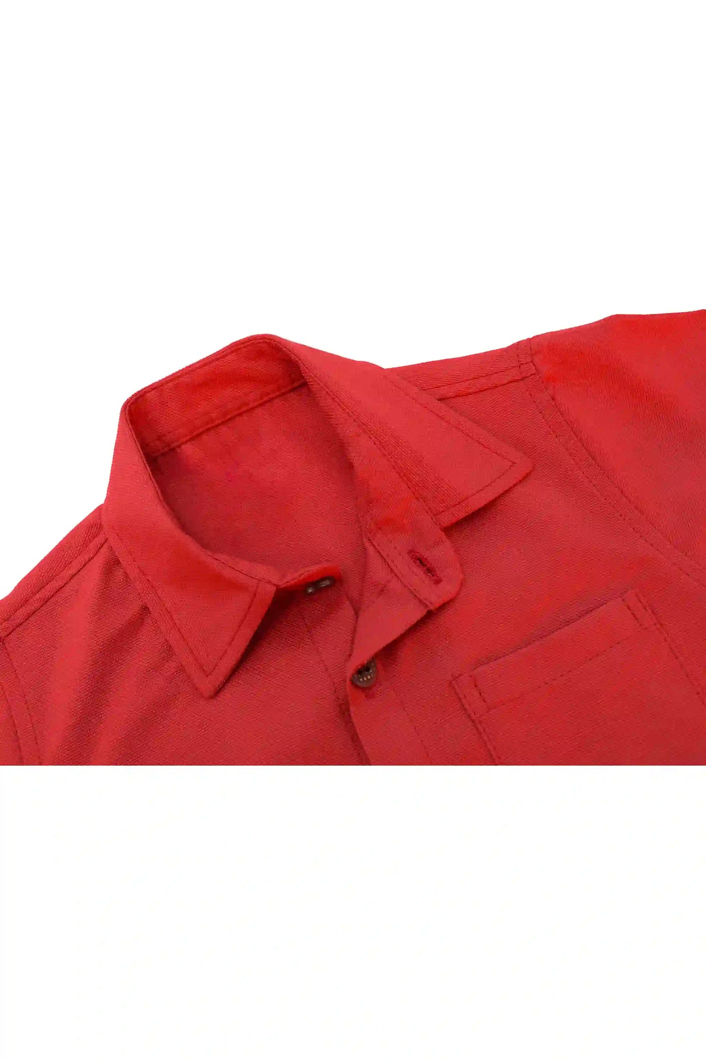 Boys' Button Down Shirt Solid Short Sleeve Classic Solid Oxford Dress Shirt