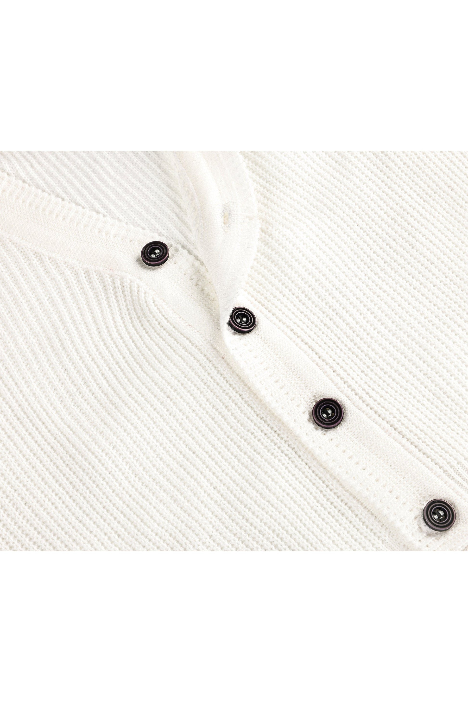 Boys' ribbed knit v-neck four buttoned cardigan; perfect for baby boy clothes & christmas gift ideas