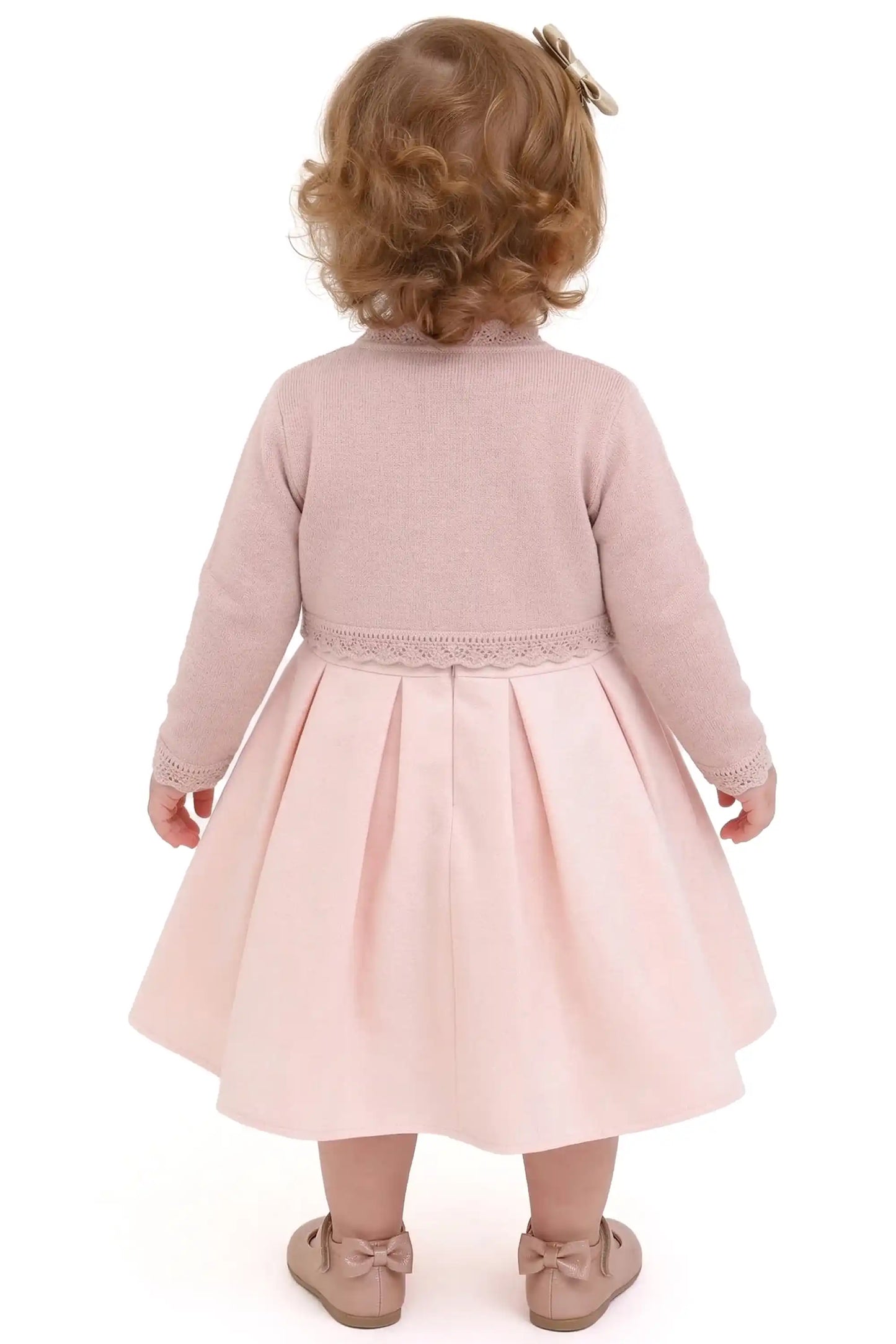 Baby Knit Button Detailed Bolero Cardigan
