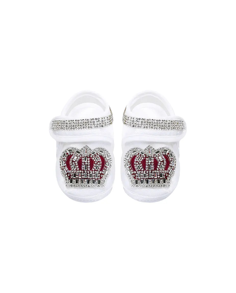 Regal and Handsome: 5-Piece Layette Gift Set with Jeweled Crown Tuxedo for Baby Boys (0-3 Months)