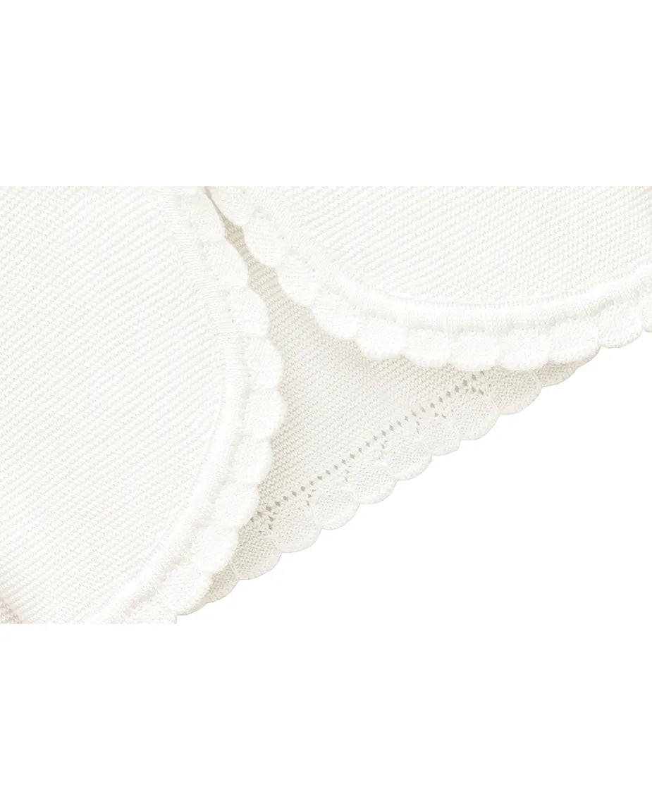 Girls' Long Sleeve Knit Button Closure Bolero Shrug