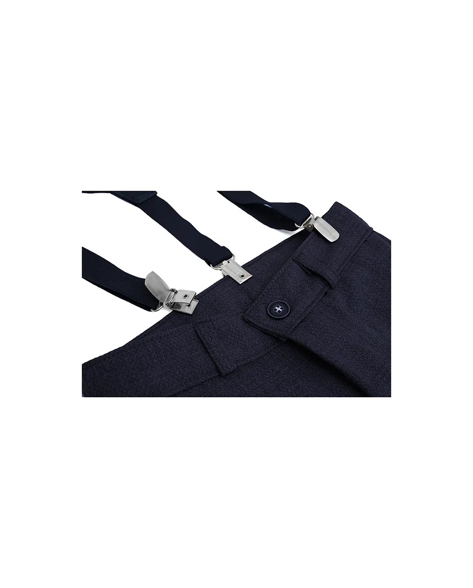 Boys Formal Slim Fit 4 Piece Pant Set