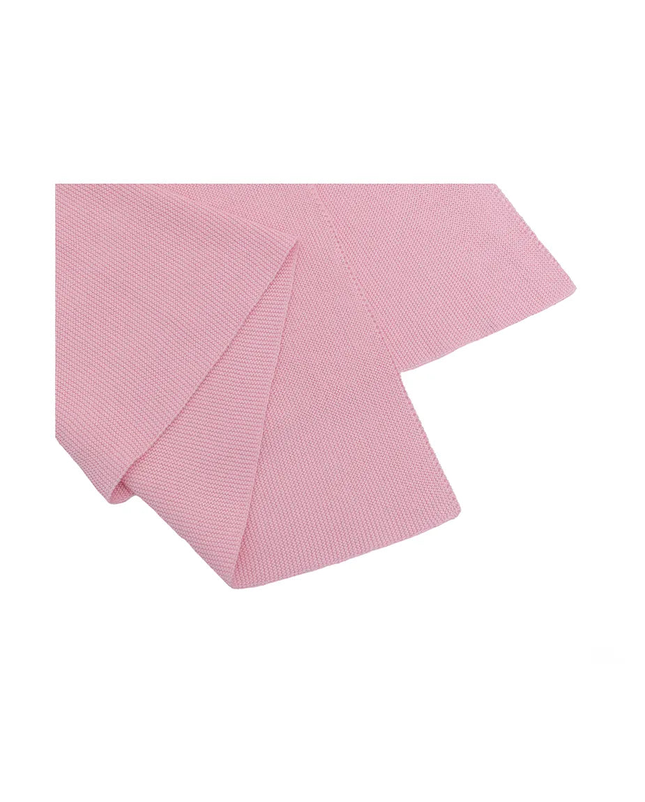 Baby Girl Cotton Knit Receiving Blanket