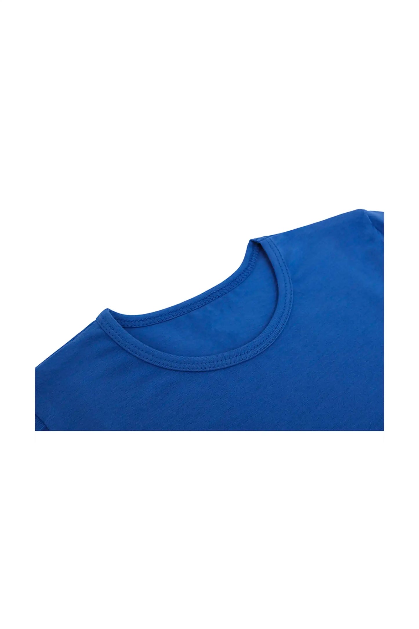 Girls Short Sleeve Crewneck Crop Top Tee