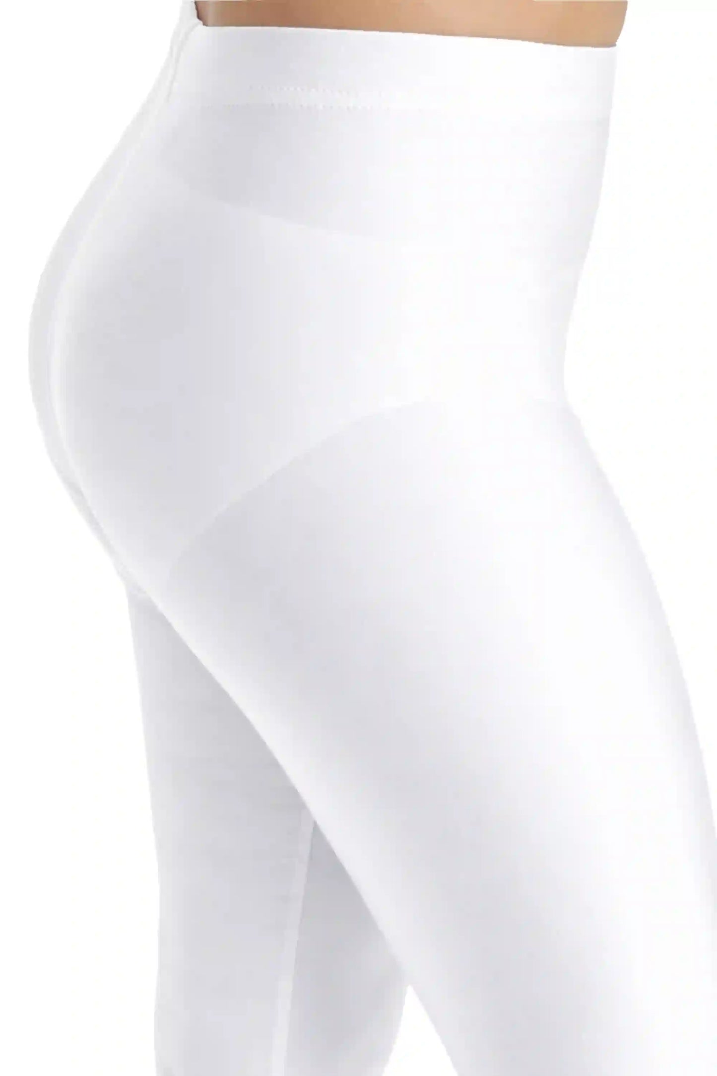 Girls Shiny High Waisted Leggings – Dance & Gymnastics Stretch Tights