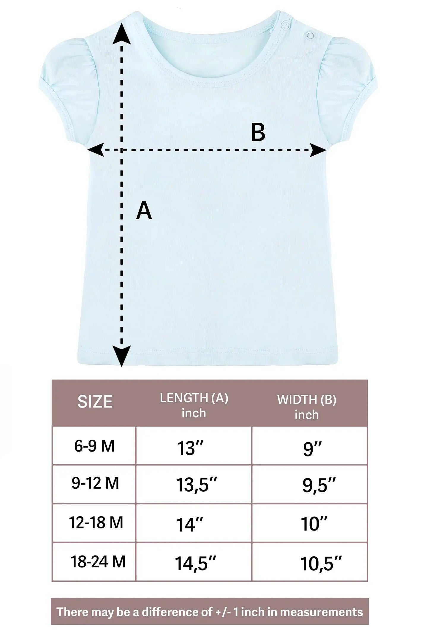 Baby Girls' Basic T-Shirt Short Sleeve Crewneck Tee