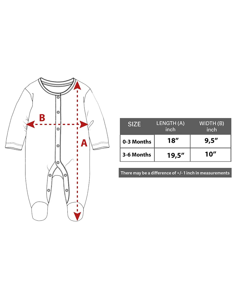 Newborn 3-Piece Cotton Jeweled Crown Layette Set