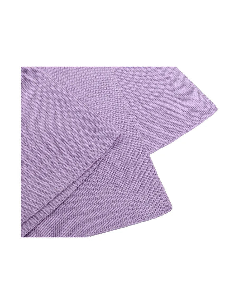 Baby Girl Cotton Knit Receiving Blanket