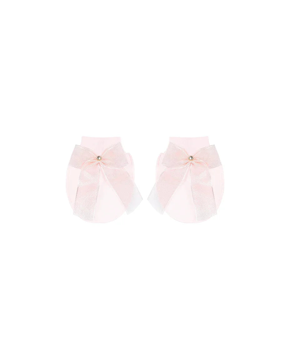 Jeweled Crown Layette Gift Set for Baby Girls: 3 Pieces