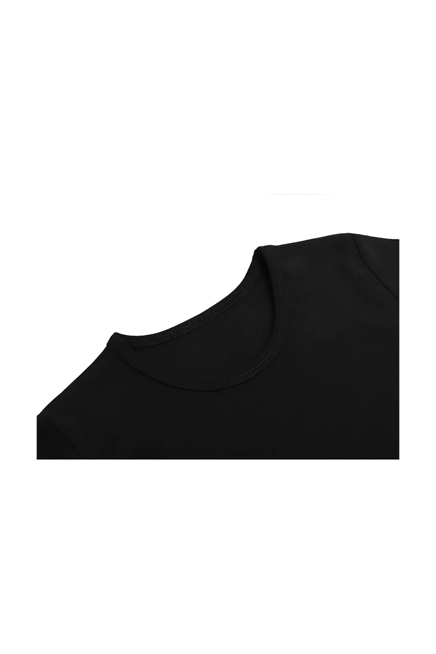 Girls Short Sleeve Crewneck Crop Top Tee