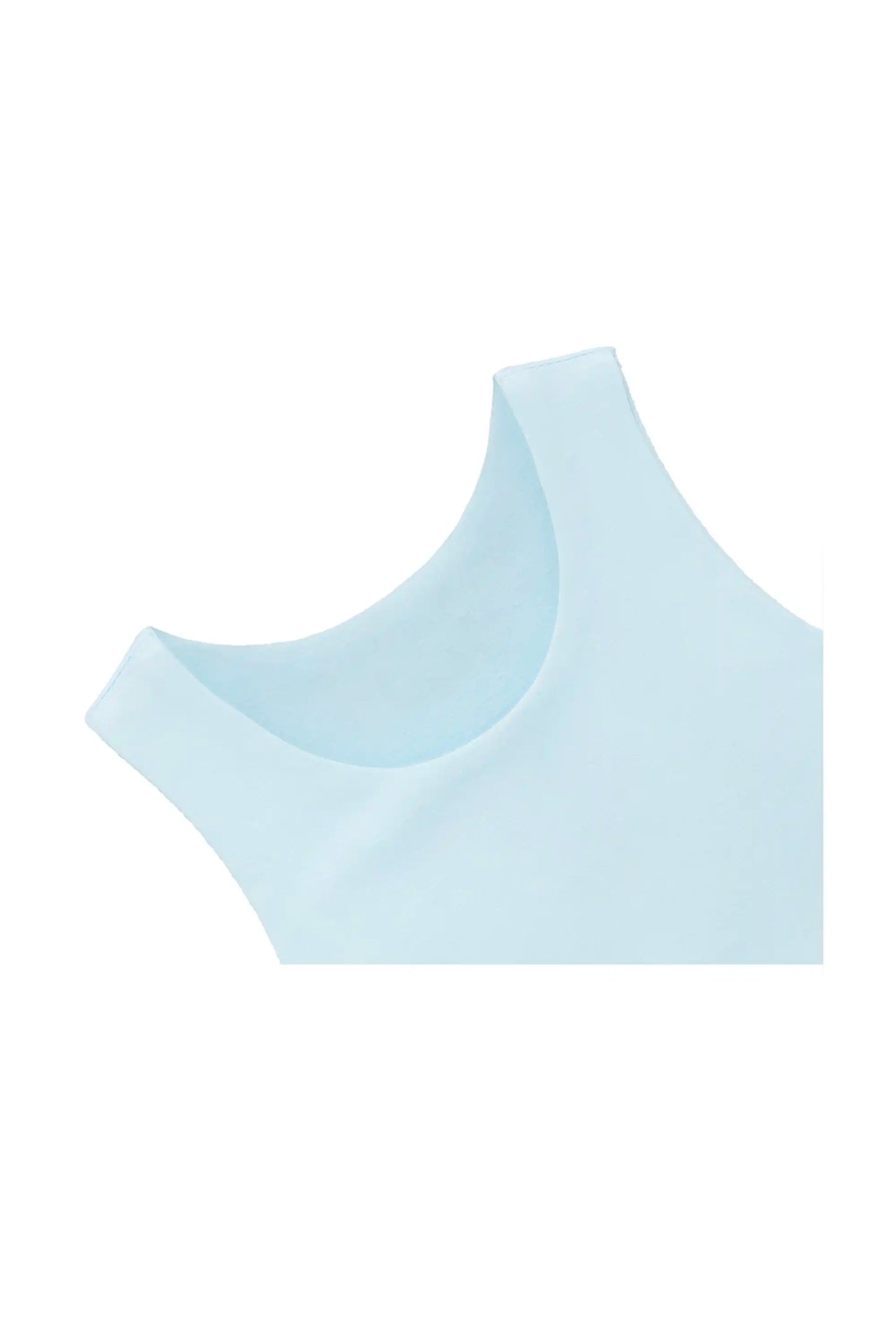 Girls' Double Lined Sleeveless Basic Crop Tank Top