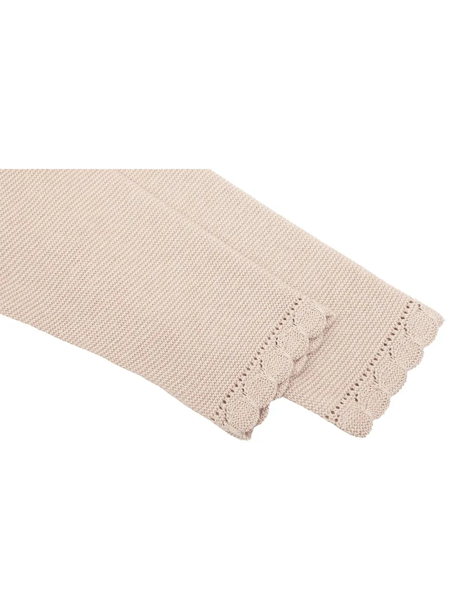 Girls' Long Sleeve Knit Button Closure Bolero Shrug