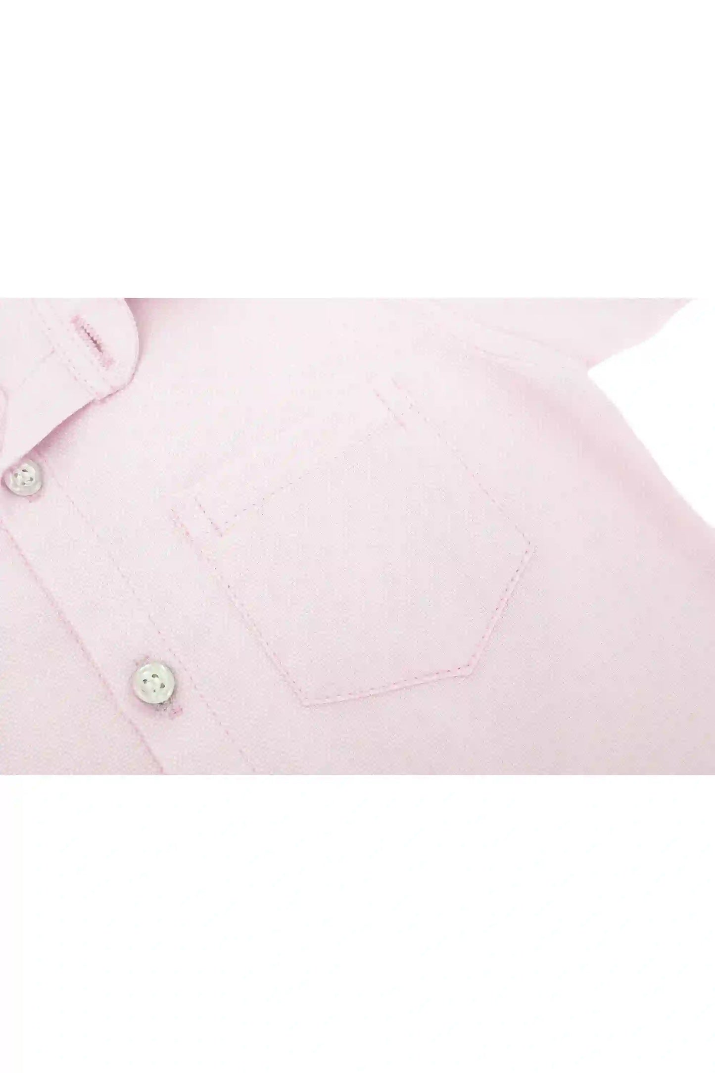 Boys' Button Down Shirt Solid Short Sleeve Classic Solid Oxford Dress Shirt