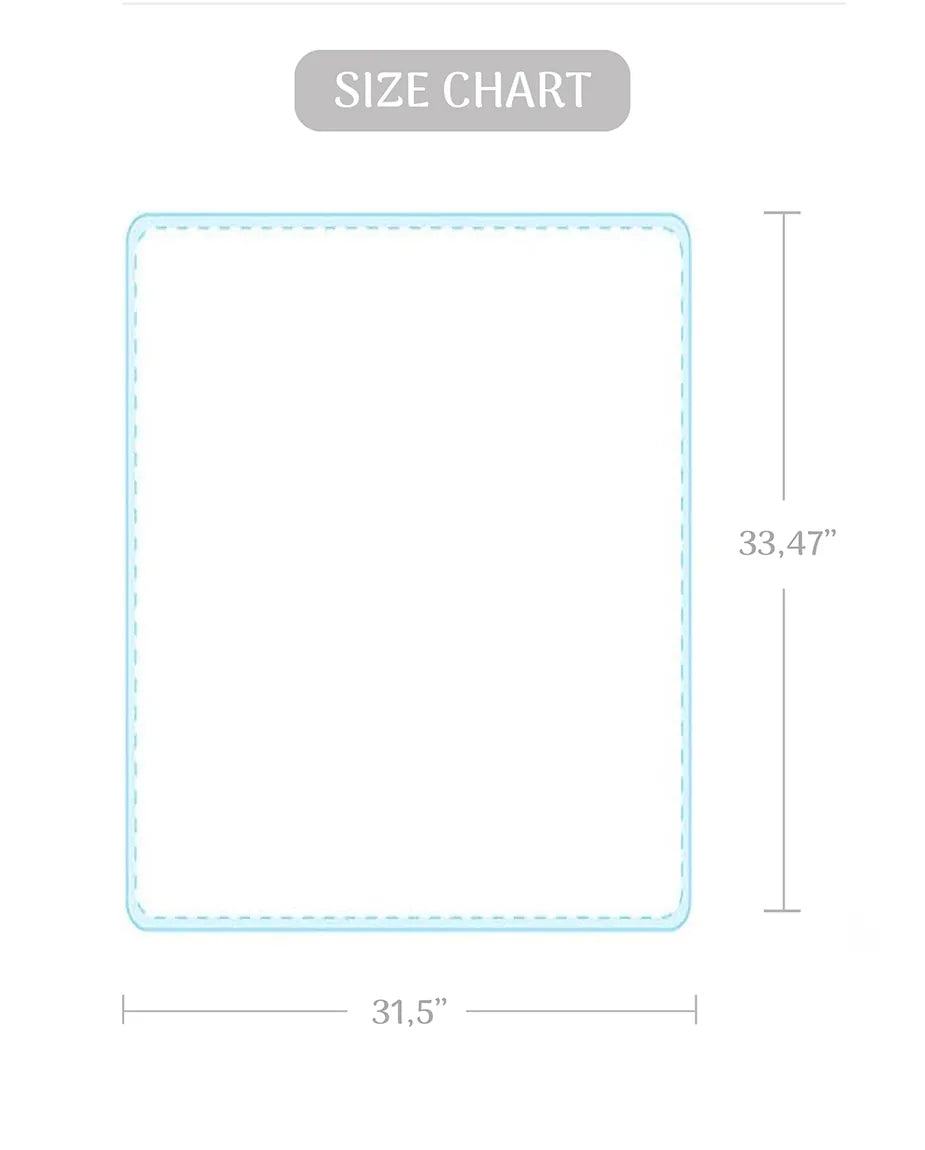 Baby Girl Cotton Knit Receiving Blanket