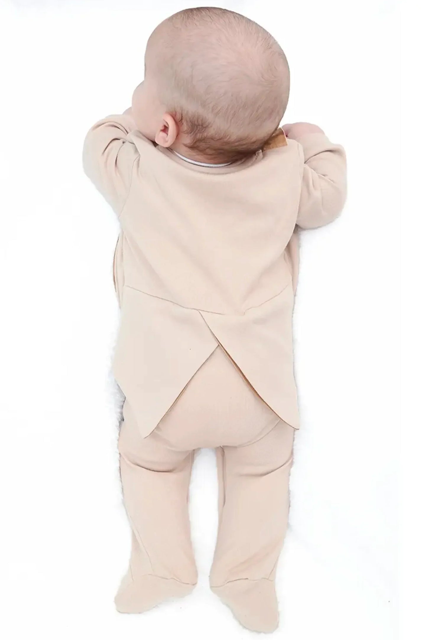 Baby Boy Footie Tuxedo Outfit with Bow Tie for Christmas Holidays - The Perfect Gentleman Look