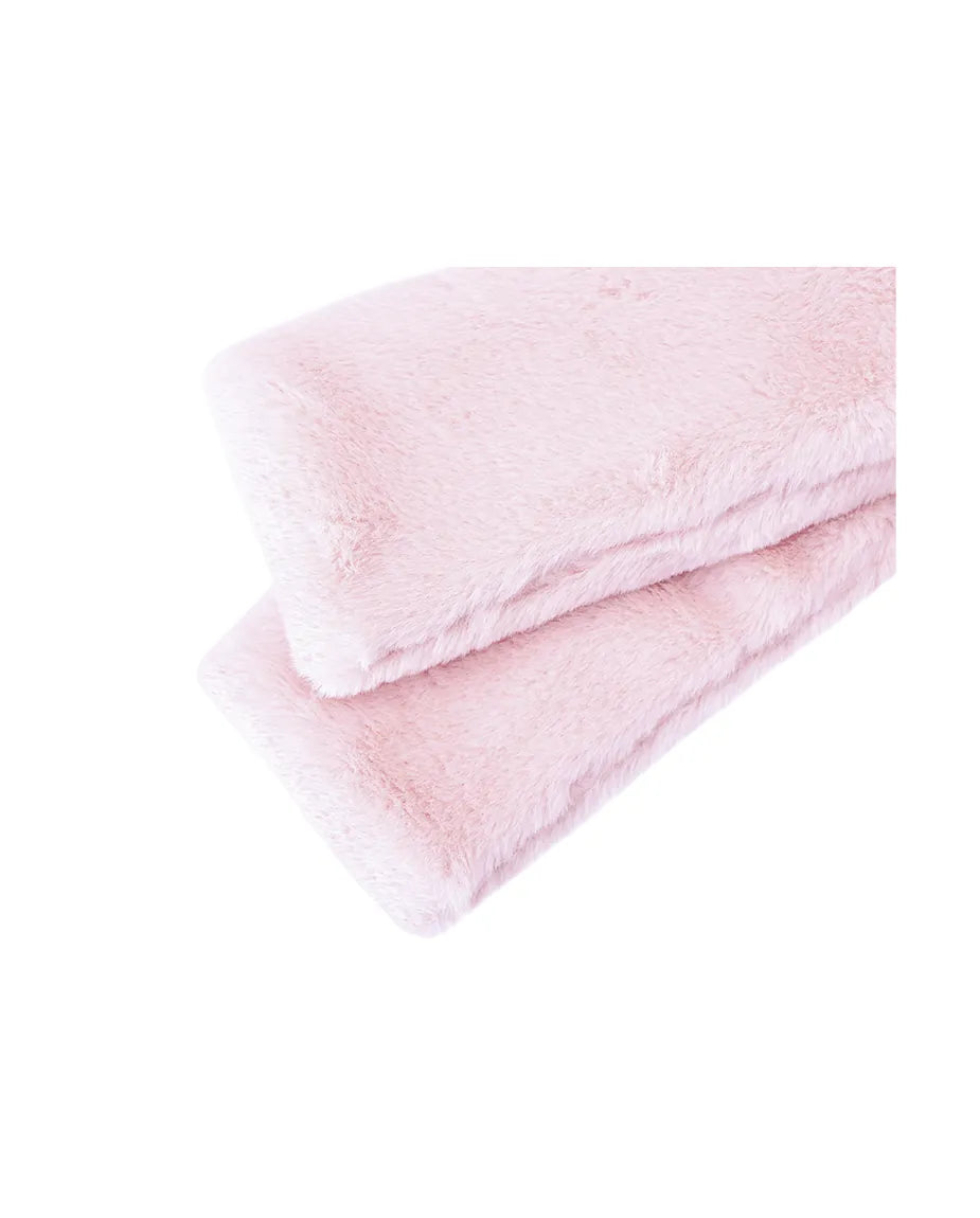 Girls Faux Fur Bolero Oversized Collar Jacket