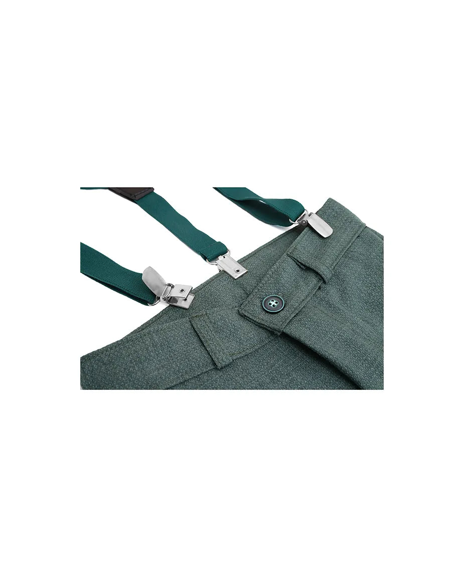 Boys Formal Slim Fit 4 Piece Pant Set