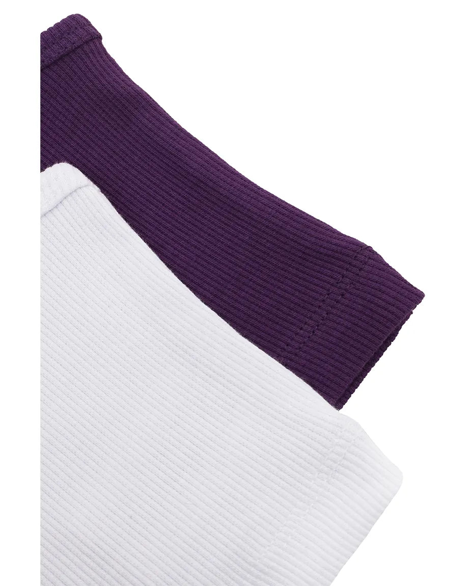 Girls 2-Pack Basic Cropped Tank Top