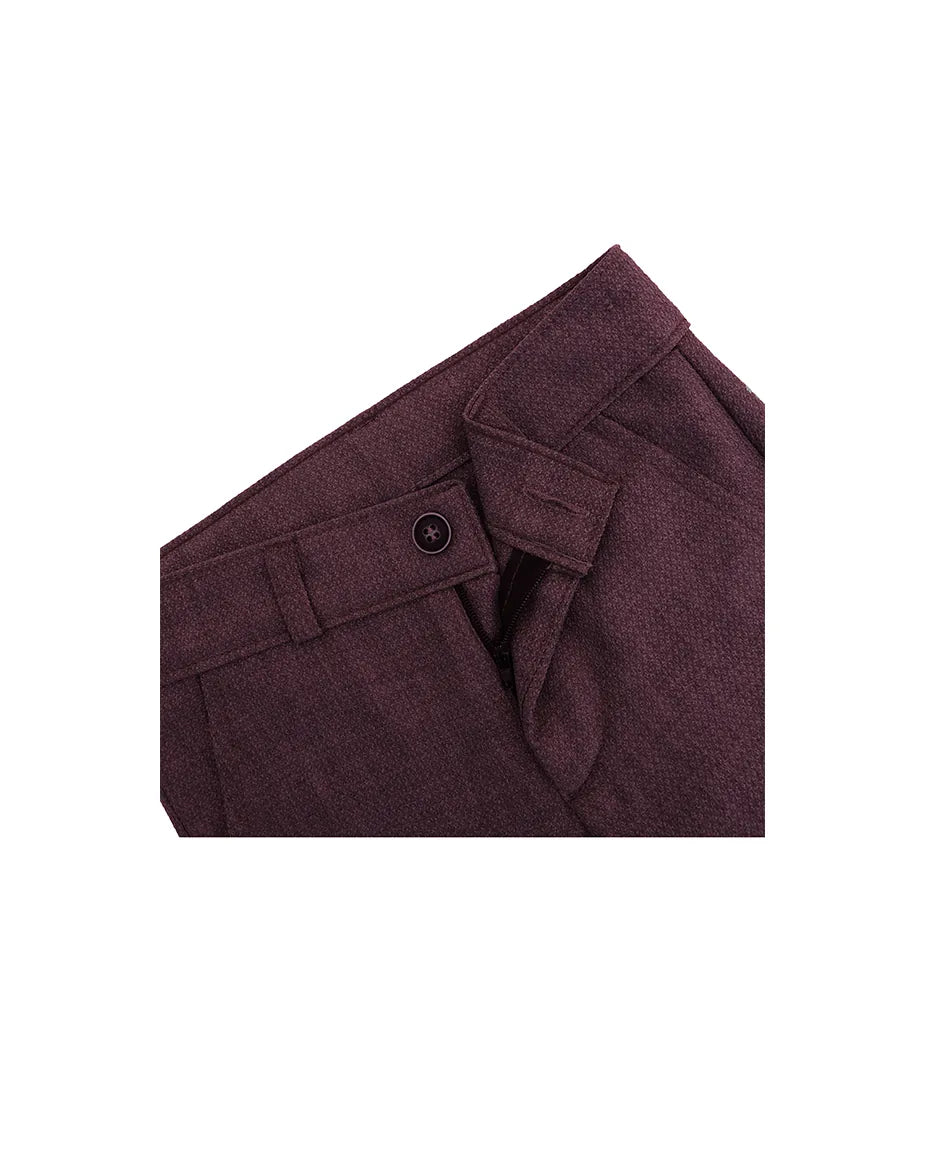 Boys Formal Slim Fit 4 Piece Pant Set