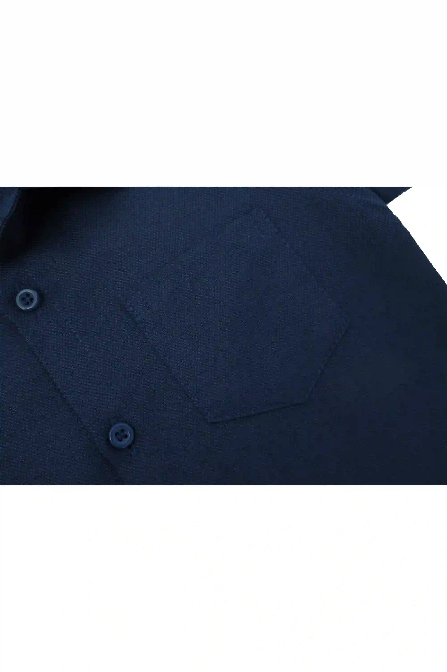 Boys' Button Down Shirt Solid Short Sleeve Classic Solid Oxford Dress Shirt