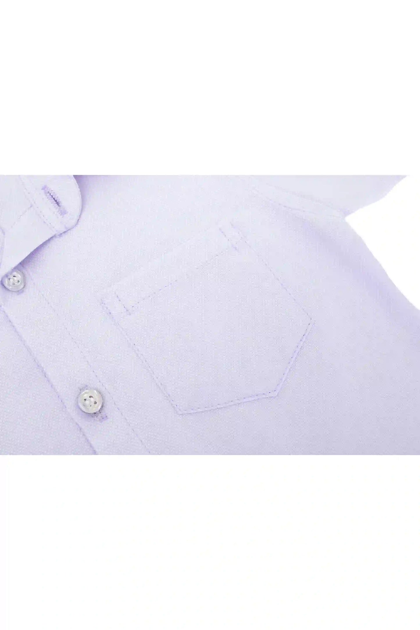 Boys' Button Down Shirt Solid Short Sleeve Classic Solid Oxford Dress Shirt